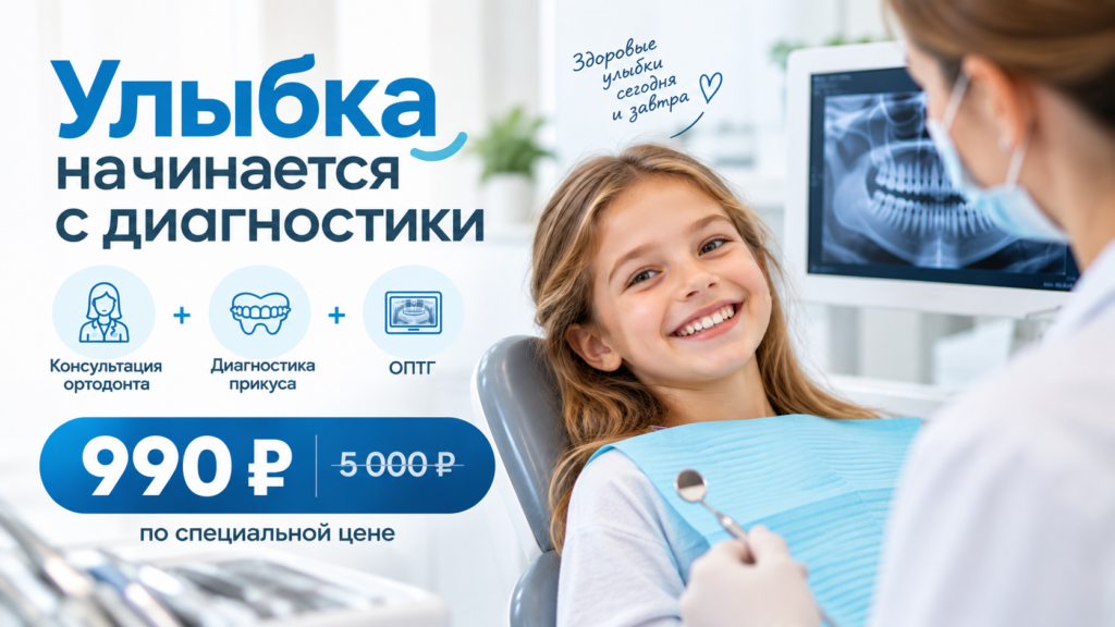 «Улыбка начинается с диагностики»